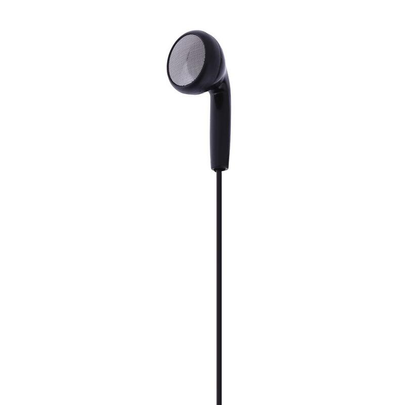 1.1m/3.6ft Universal Music auricolare 3.5mm cuffie cablate con microfono per telefono MP3