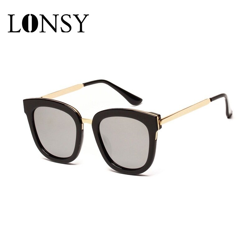 LONSY NEW Fashion Polarized Sunglasses Women Driving Sun Glasses Female Brand Designer Vintage UV400 Glasses oculos de sol UV400