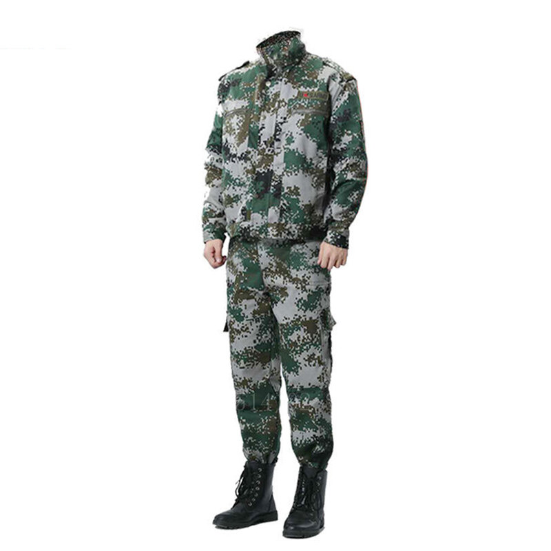 Army Military Uniform Camouflage Tactical Clothing Men Special Forces Airsoft Soldier Training Combat Clothes Jacket Pant Set