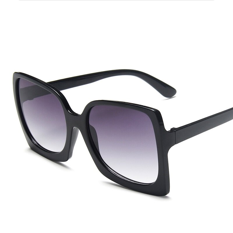 Óculos de sol de grife oversize feminino 2021 quadrados óculos de sol óculos de moda tons para homens vintage óculos de sol