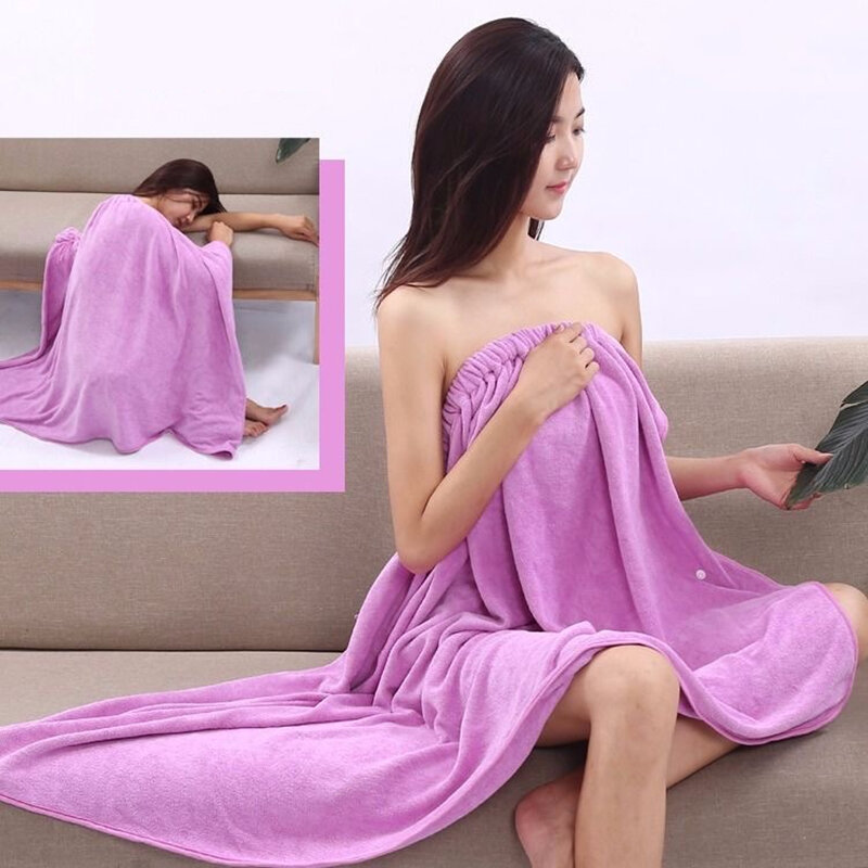 Banho macio feminino toalha de banho roupão de microfibra mulher chuveiro para adultos para têxteis domésticos toalhas de banho e sauna banho de secagem rápida