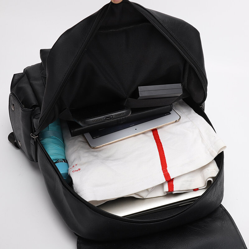 YILIAN – sac à dos en cuir souple pour hommes, ordinateur, business, loisirs, grande capacité, sport, fitness, nouvelle collection