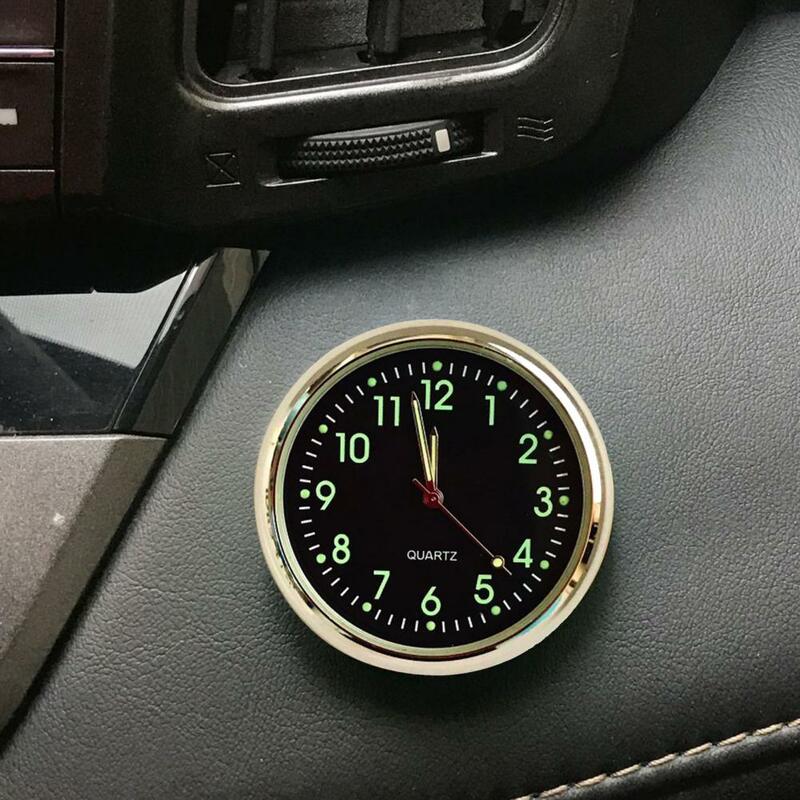 80% Dropshipping!! Samochód samoprzylepny zegar elektroniczny Ornament wnętrza Mini cyfrowy zegarek świetlny dla pojazdu