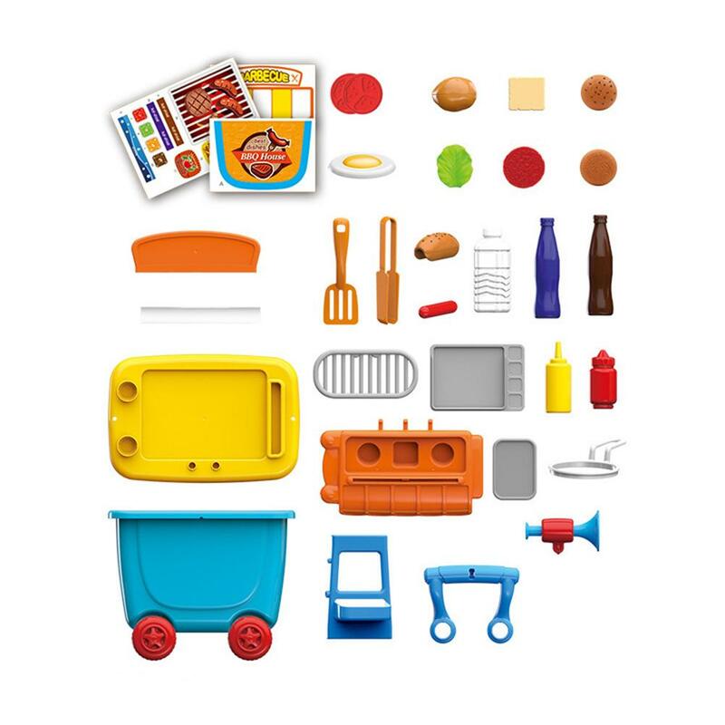 Имитация игрушки на колесиках набор для ролевых игр инструменты для сборки в качестве рождественского подарка для детей