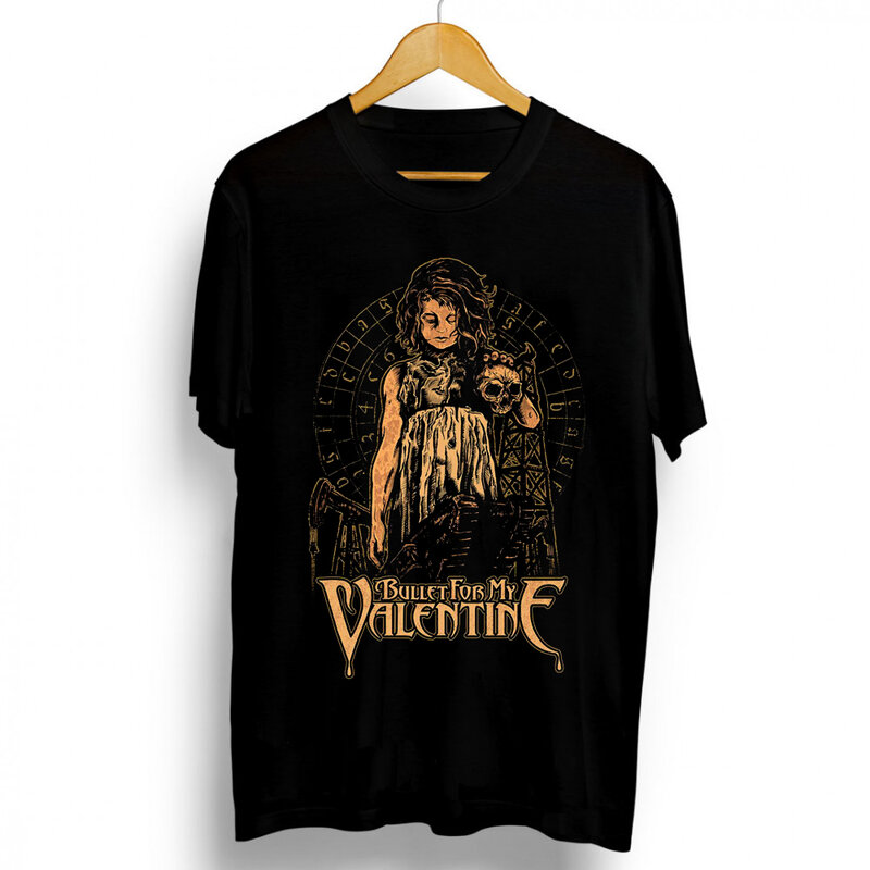 Bullet for My Valentine-Camiseta de manga corta para hombre y mujer, camisa con diseño de póster de nueva carcasa, camisas de hip hop para XS-3XL