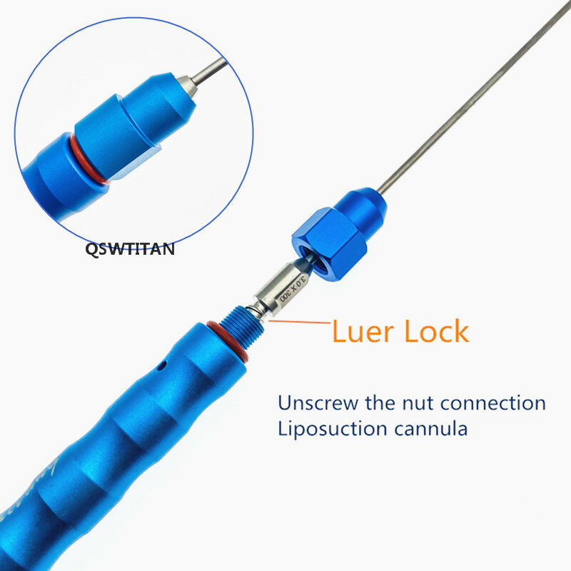 Titanium Water Injection Handle Liposuction Needle Converter