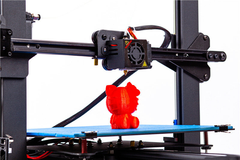 A10 3D Drucker DIY LCD Bildschirm mit Beheizten Druck Bett 3D Drucker große druck größe 300*300*400mm
