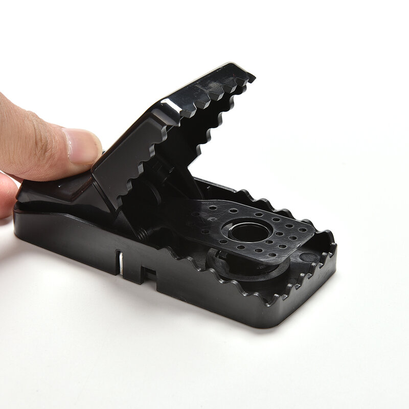 Черный высокопрочный пластиковый Средний зажим для мыши, 11 × 7 × 5 см, PC и ABS-сплав, 1 комплект