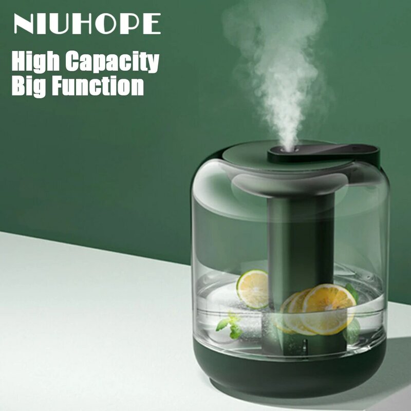 Niuhope-家庭用アロマセラピーディフューザー,アロマオイルディフューザー,エッセンシャルオイルを加湿器には,エッセンシャルオイルをベースにします