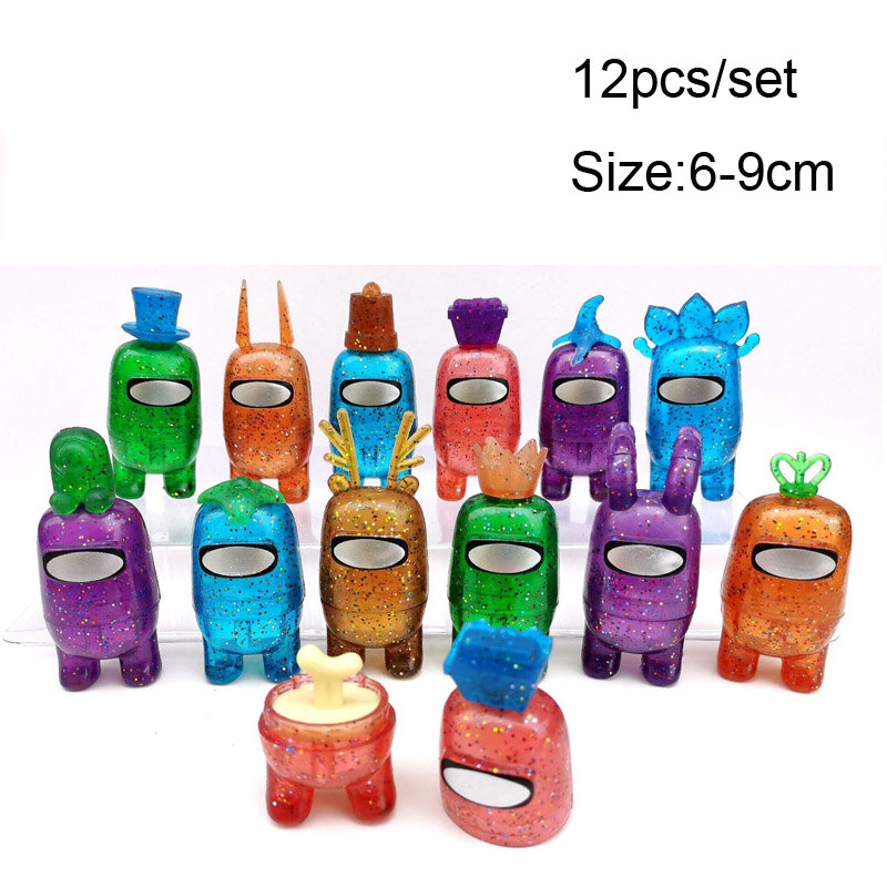 12 Stks/set Hot Game Onder Pvc Action Figures Model Speelgoed Set Cadeaus Voor Ons Kinderen