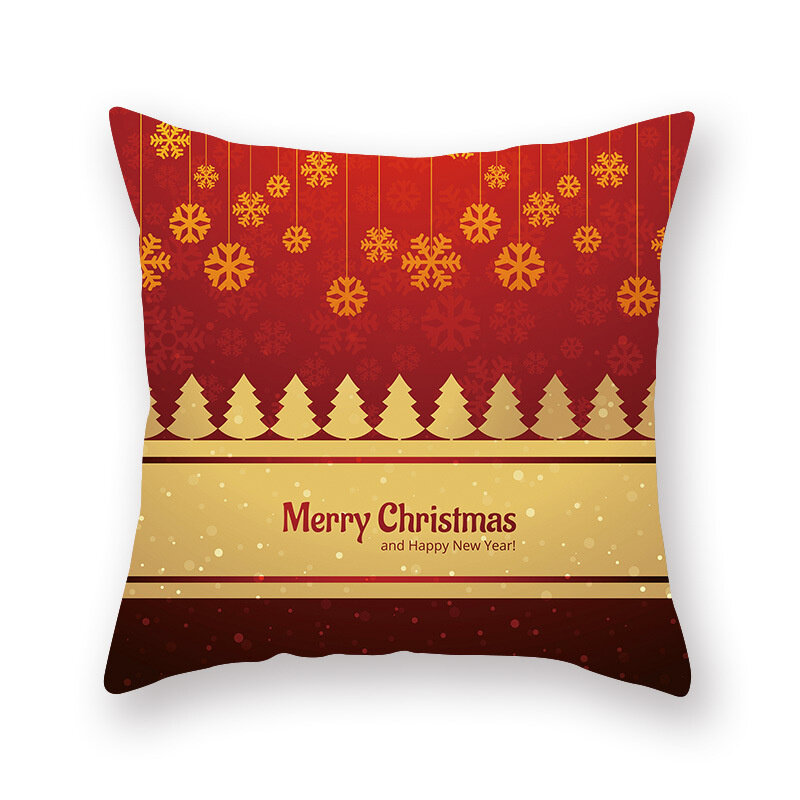 Декоративный Рождественский чехол для подушки, чехол для дивана, подушки, декоративные подушки, чехол для автомобильных подушек