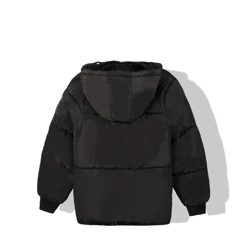 Chaqueta de algodón para hombre, chaqueta de pan juvenil, gruesa con capucha, venta al por mayor, 2021