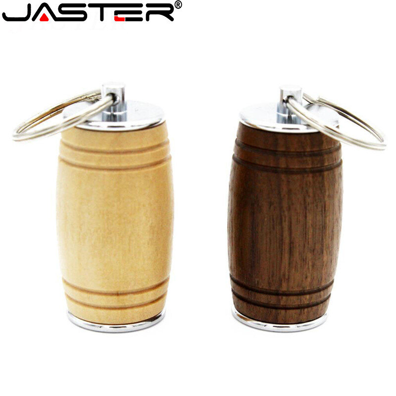 JASTER – micro clé usb 2.0 en bois vintage, tonneau de vin créatif, disque flash