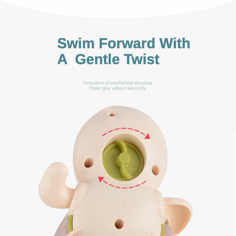 아기의 목욕 장난감 만화 유아 수영 욕조 샤워 어린이 물 게임 작은 귀여운 거북이 욕실 키즈 선물 동물 장난감