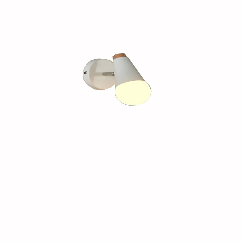 Luzes de parede de madeira lâmpada de parede de cabeceira para o quarto cabeça de direção e27 85-285v moderna arandela para liviing quarto modo de arandela