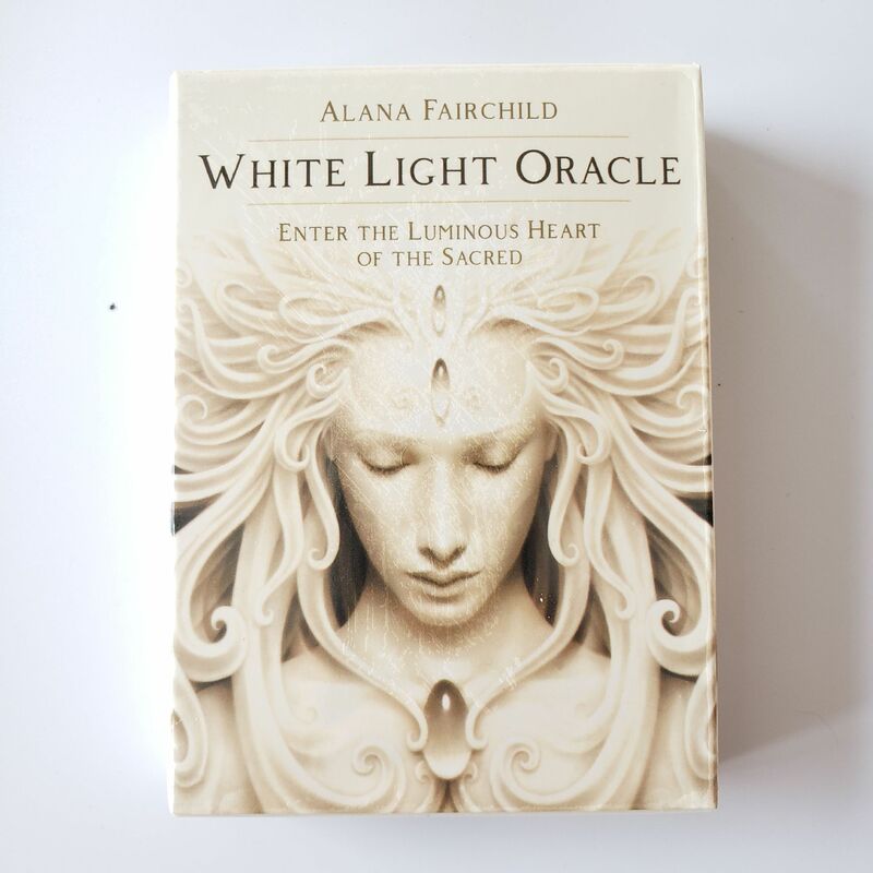 2020 New English Oracle Cards Mysterious Fortune Tarot Deck For Divination Fate  White Light Oracle  Card family party game