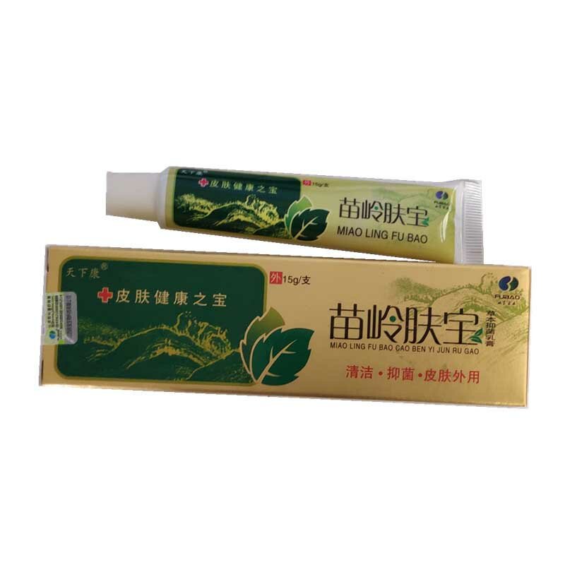 Crema antipicazón de medicina china, pomada antibacteriana para dermatitis alérgica y eczema, herbal, 1 unidad