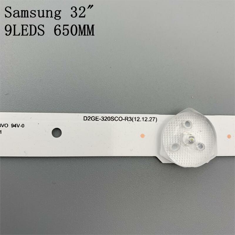 Bande lumineuse LED, 5/pièce/lot/650mm, 9 diodes, pour D2GE-320SC0-R3/CY-HF320AGEV3H/, ue3cf5000