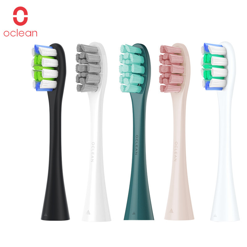 Oclean Toothbrush Head Replacements PW01/03/05/07/09 P5 Bush Heads Compatible with Oclean X/ X Pro/ Z1/ F1 Sonicare Toothbrush