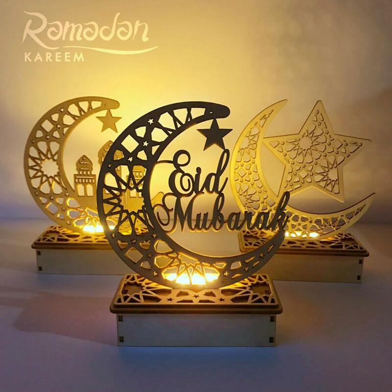Festival feliz Decoración de Ramadán Decoración Eid Mubarak Kareem 