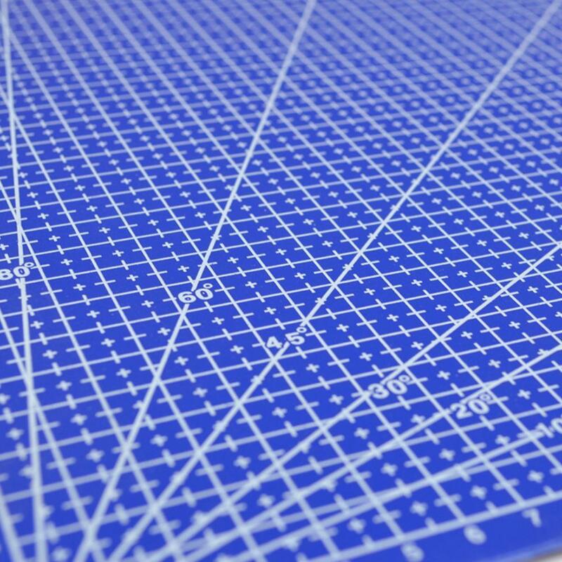 1 Pc A3 Pvc Rectangle Grid Lines Cutting Mat Tool Plastic To Supplies Tools 45cm * Kids Diy Gift 30cm Use Office Craft Easy J6H7
