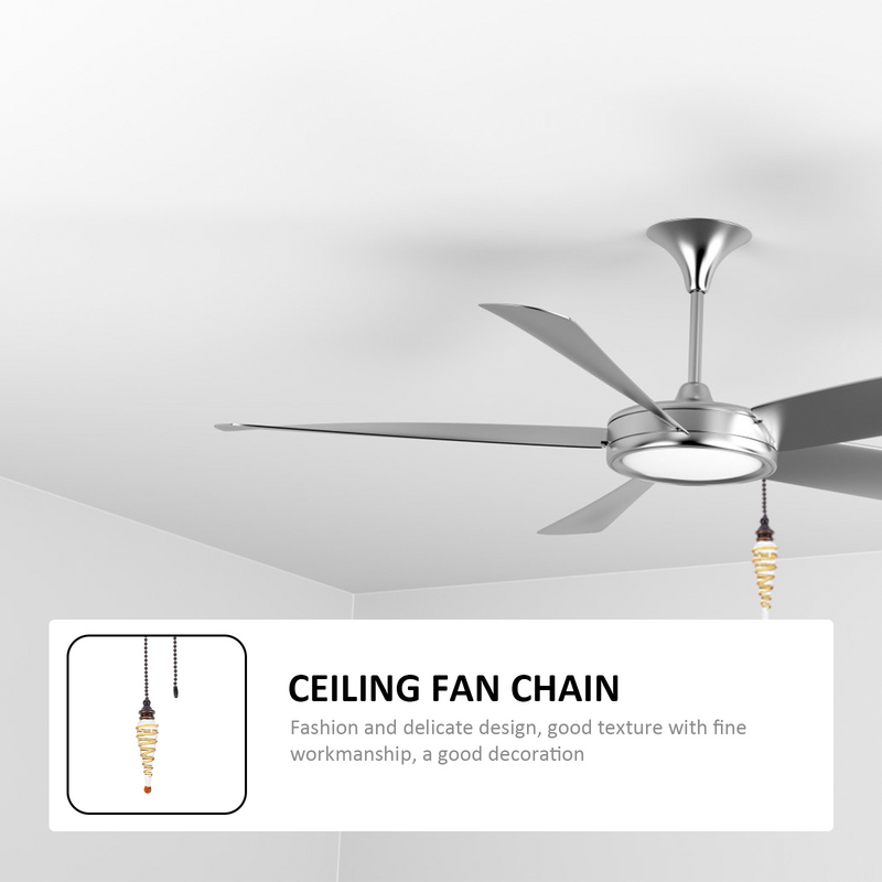1pc Fan Light Chain Hanging Lamp Decoration Ceiling Fan Light Chain