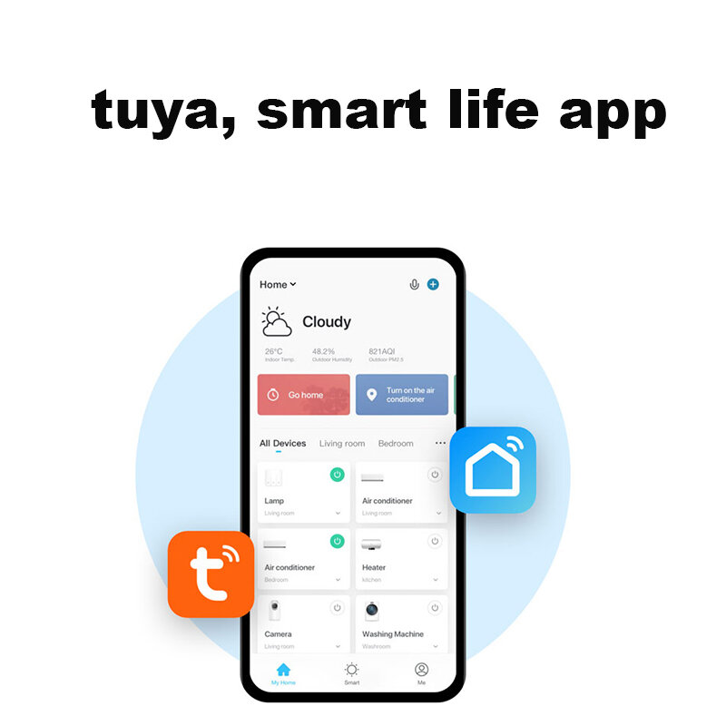 Lonsonho-interruptor inteligente Tuya Smart Life, atenuador con WiFi, CA, 220V, Min, brillo ajustable, funciona con Alexa y Google Home