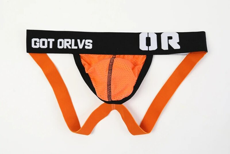 ORLVS Brand Mens Panties Underwear Men Jockstrap Ropa Interior Hombre Slip Homme Calzoncillos Slipy Meskie Calzoncillos Slip