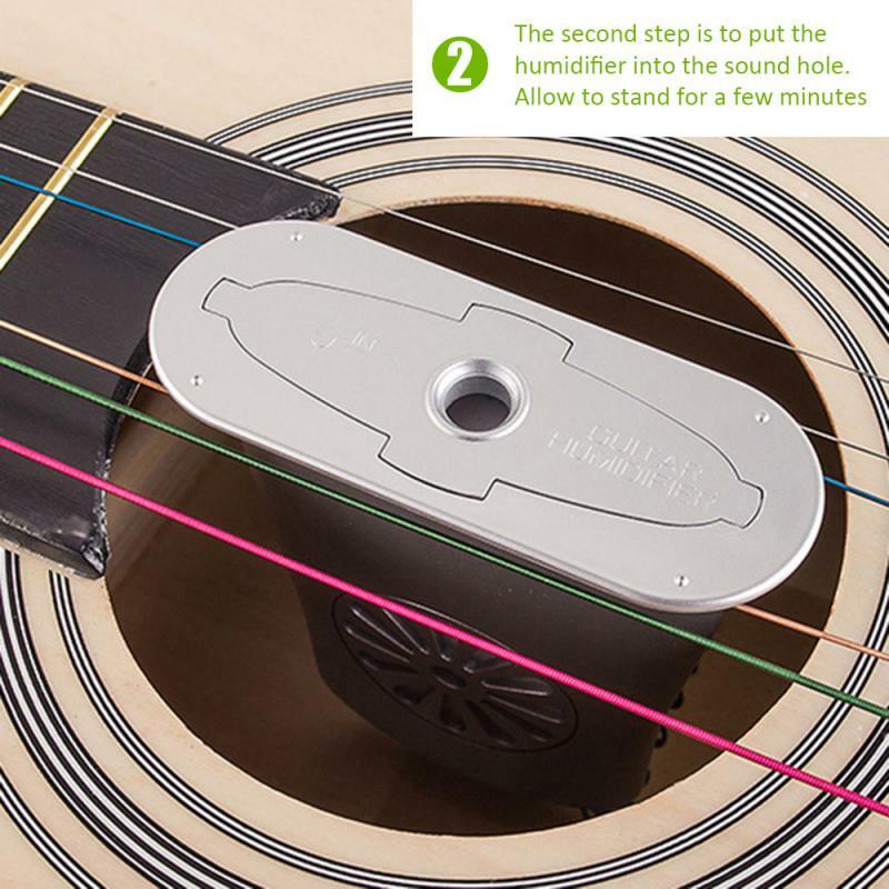 1pc Guitar Sound Holes Humidifier Acoustic Guitarra Sound Holes Humidifier Moisture Reservoir Useful for guitar players Parts