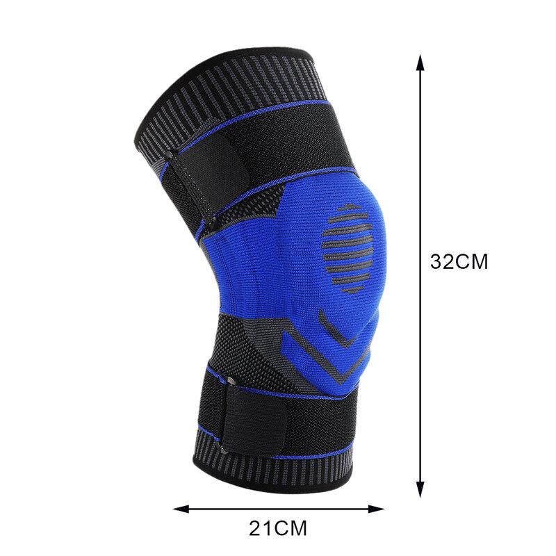 1pc joelheiras suporte suspensórios protetor para a artrite esporte vôlei de basquete ginásio fitness jogging correndo elástico no joelho cinta