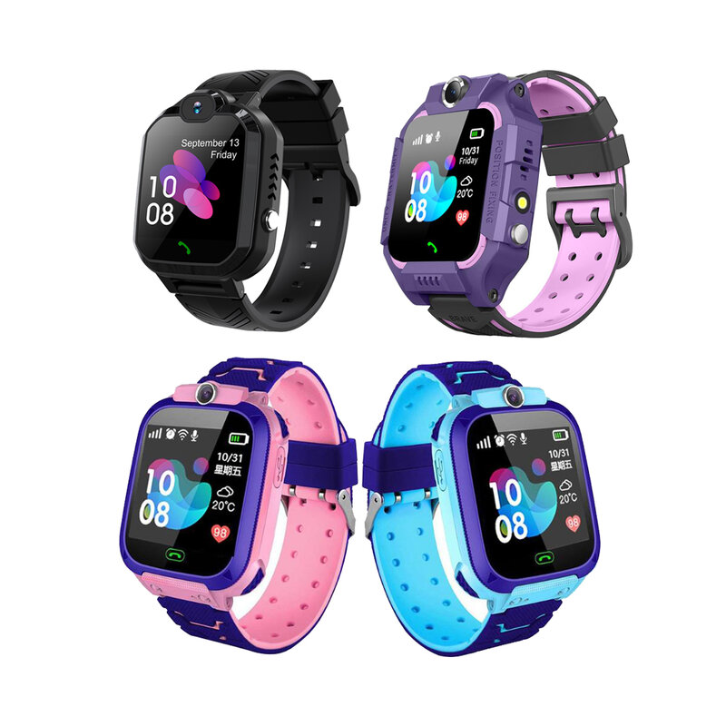 Q12เด็กสมาร์ทนาฬิกา SOS Smartwatch สำหรับเด็กรองรับ SIM Card 400MAh แบตเตอรี่เด็กของขวัญสำหรับ IOS Android