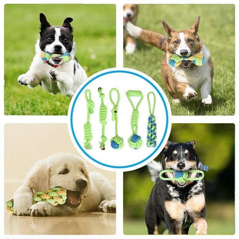 كلب لعب فرشاة الأسنان التفاعلية الحيوانات الأليفة لوازم للكلاب الصغيرة الكبيرة الكرة المنتجات مضغ حبل اكسسوارات تنظيف الأسنان