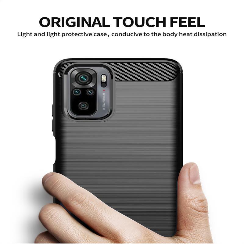Voor Xiaomi Redmi Note 10 5G 10S 9 9S 8 Pro 8T 7 6 Pro 5 4 4X Case Shockproof Silicone Cover