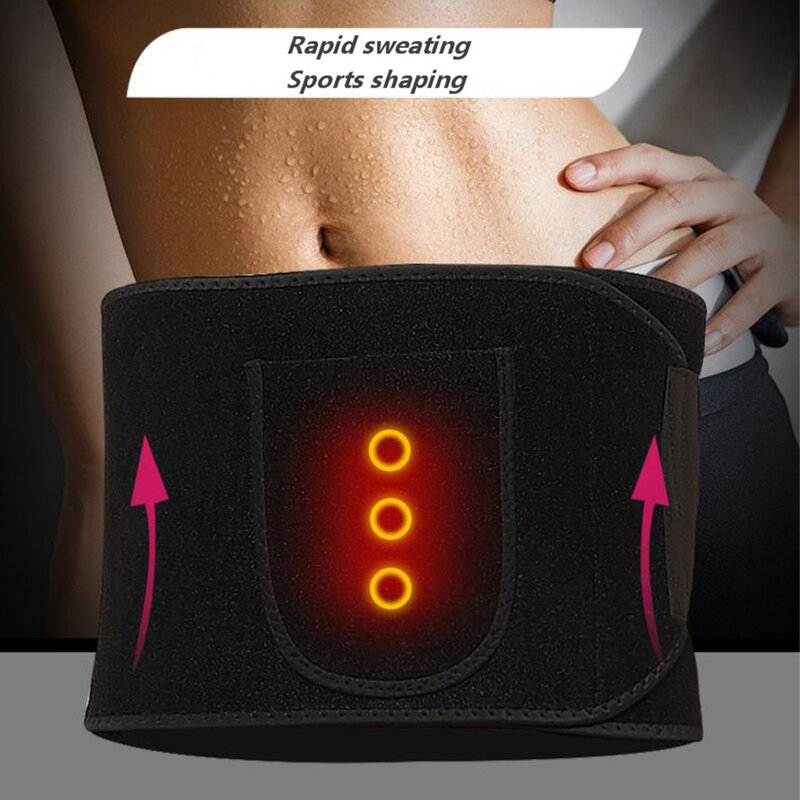 Cinturón de entrenamiento de cintura para mujer, faja deportiva de Control de barriga, recortadora de cintura, Sauna, sudor