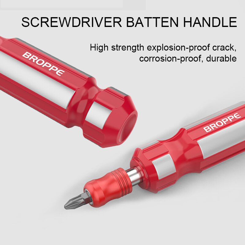 Quick Change Screwdriver  Holder, Magnetic Hex Shank Flat Phillips Torx Screwdriver Bits, 1pc