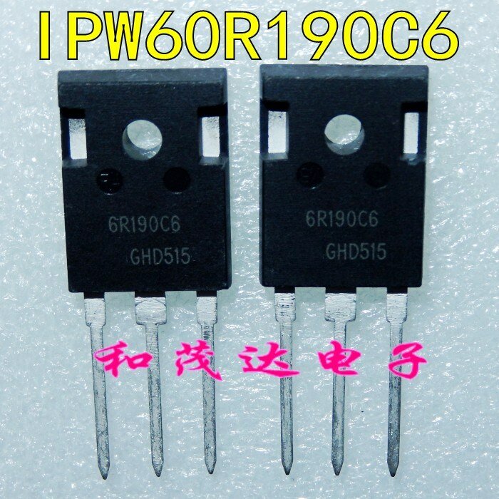 Original nuevo/2 uds./IPW60R190C6 6R190C6 600V TO-247 TO247