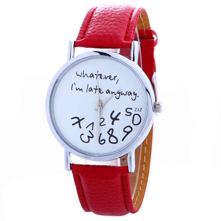 Nueva marca de moda de pulsera de cuarzo relojes mujer estudiante Casual reloj de pulsera reloj Relogio femenino