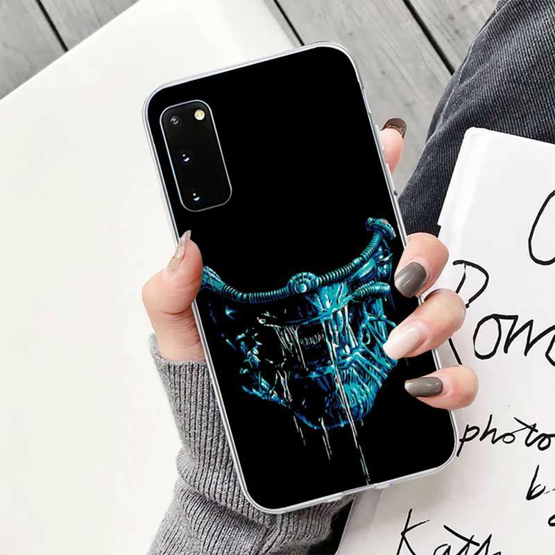 Horror Movie Alien Phone Case For Samsung Galaxy S9 S10 Plus S10E S20FE A71 A51 A21S Clear Silicone Transparent Phone Cover