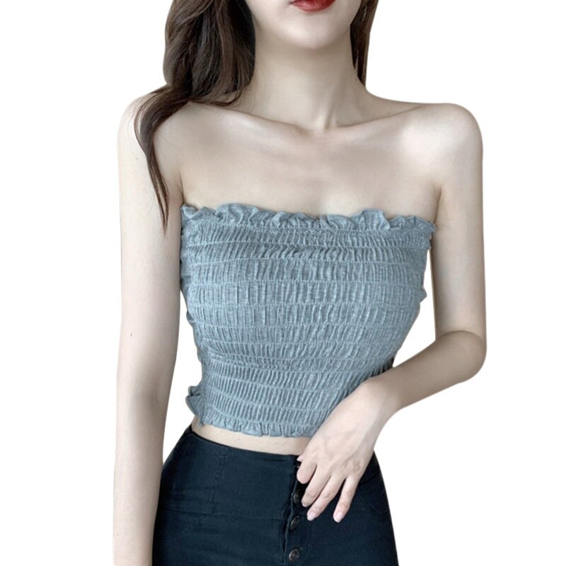 Regata feminina estilo coreano, camiseta de manga curta sem mangas para mulheres de verão 2021