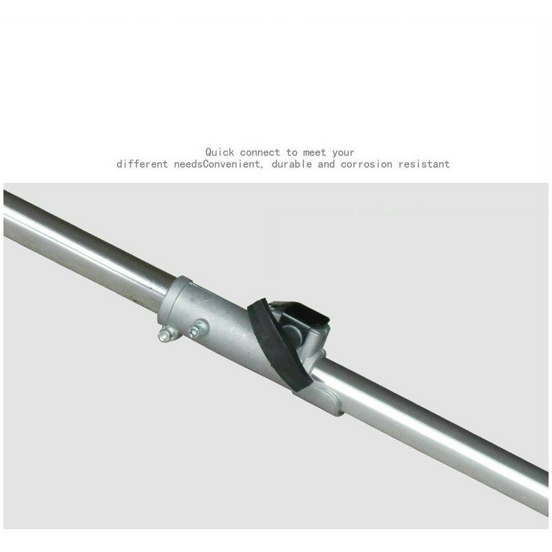 Poste de extensión de 75CM, tubo de aluminio de 26mm/28mm, conector rápido de eje de 7/9 dientes para desbrozadora de jardín, motosierra de ramas altas