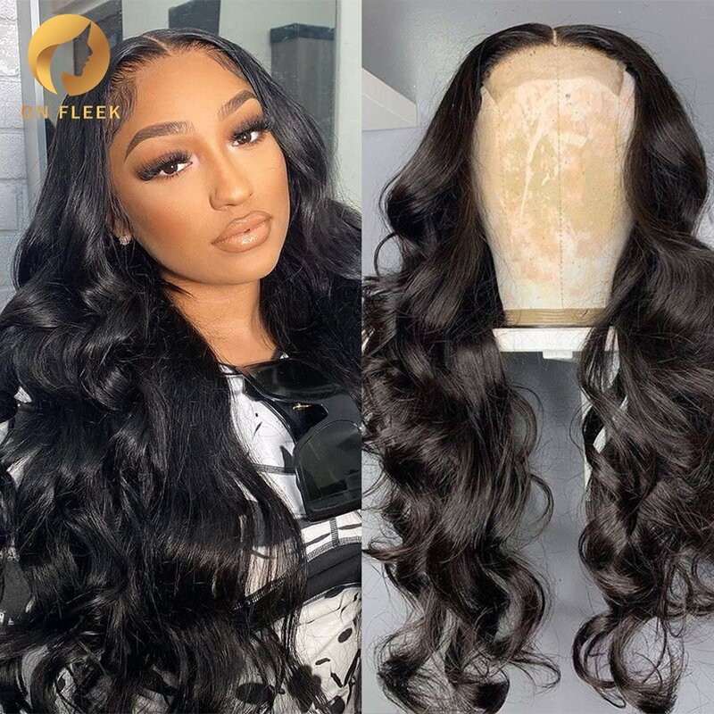 Body Wave Lace Front Wig Human Hair Wigs For Black Women Hd 30 Inch Pre Plucked With Baby Hair 13X4 Loose Wave Lace Frontal Wig