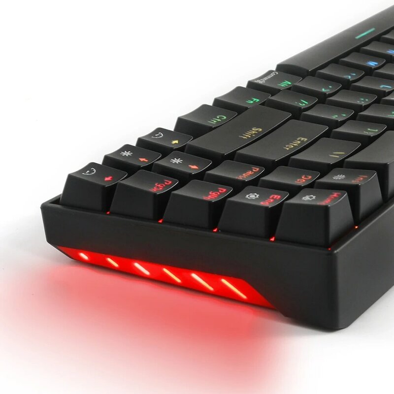 Royal Kludge – clavier mécanique de jeu RK71, Bluetooth, rvb, 71 touches, une main, machine à écrire, pour ordinateur portable de bureau