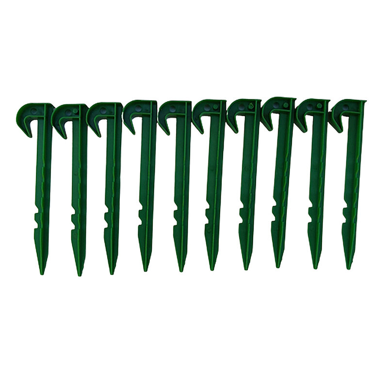 10 Stks/set 5.75Inch Tuin Plastic Stakes Camping Tentharingen Ankers Stevige