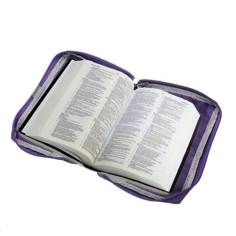 Большая книга для изучения Библии, чехол с чехлом, сумка для переноски, книга для изучения Библии, чехол для Святого, защитная Холщовая Сумка...