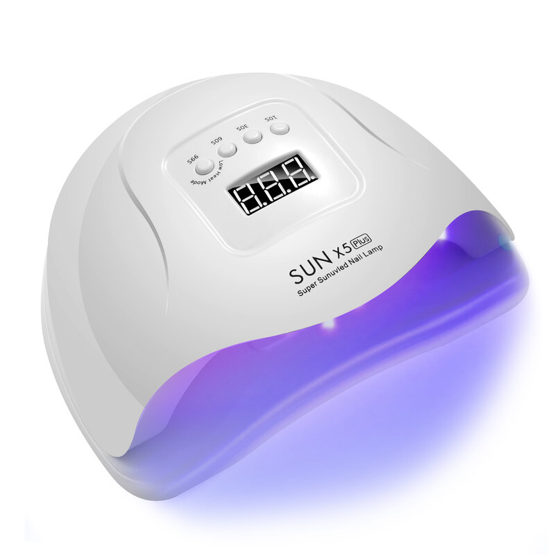 SUNX5 Plus UV lampa LED susząca paznokcie lampy 36 diody LED UV lampa lodu do suszenia żel polski zegar czujnik automatyczny profesjonalne narzędzia do Manicure