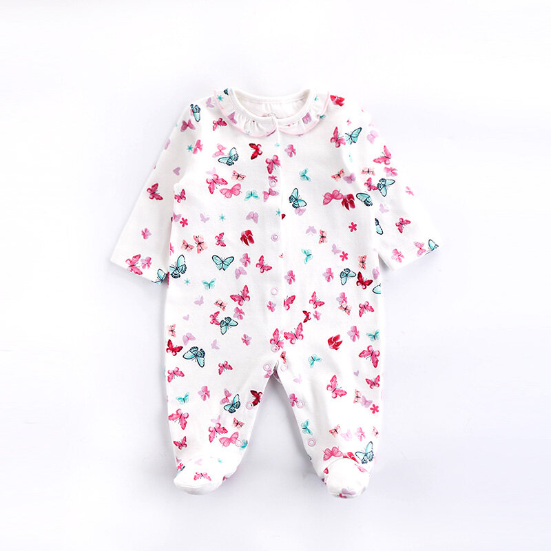Baby's one-piece clothes, girl baby's hip-hop clothes, new spring and autumn clothes, climbing clothes and feet