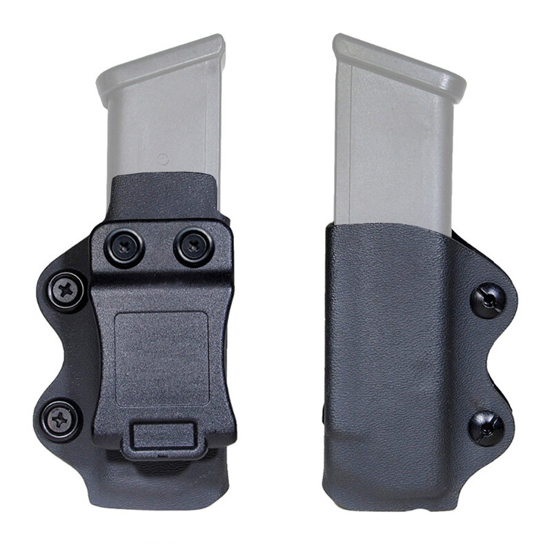 Iwb/owb compartimento coldre-mag carrier-para: 9mm .40 revista de pilha dupla/9mm .40 revista de pilha única-p365 1911 glock 19
