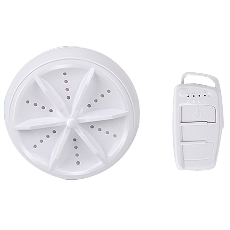 Portable Mini Washing Machine Easy Operation Personal Rotating Turbine Washer Suitable for Travel Home Business Trip