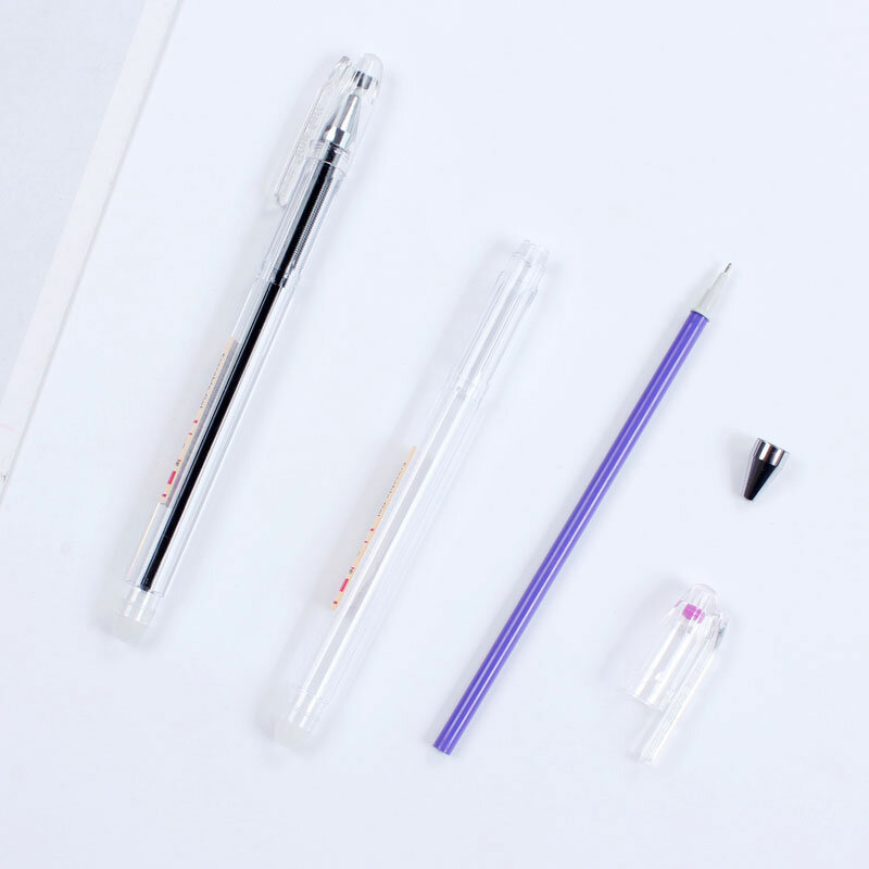 8 ชิ้น/เซ็ต 0.5 มม.ปากกาErasableสีสันสดใส 8 สีErasableสร้างสรรค์เจลปากกาเครื่องมือเครื่องมือการเขียนโรงเ...