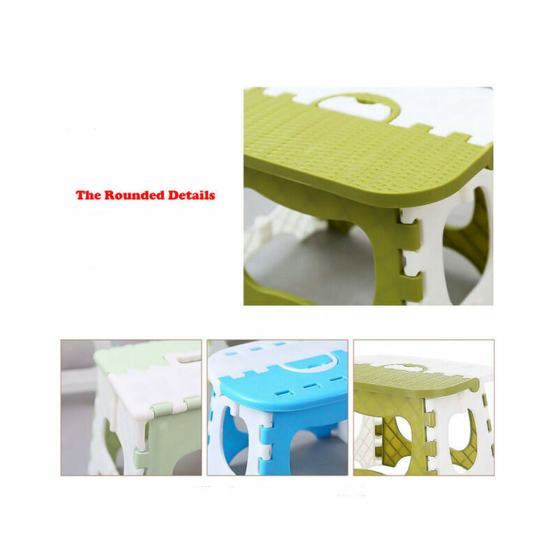 플라스틱 다목적 접이식 단계 의자 어린이 캠핑 홈 기차 야외 접이식 야외 정원 욕실 낚시